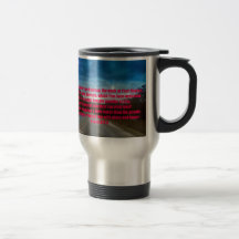 Versos inspirados do salmo caneca