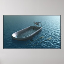 Viagem da banheira poster