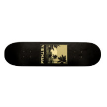 viagem retro do art deco de Vietnam 3Sudeste Asiát Skate
