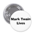 Vidas de Mark Twain - personalizadas Pins
