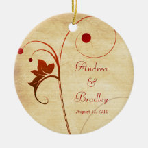 Videiras & bagas que Wedding ou ornamento do anive