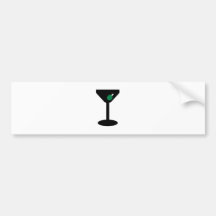 Vidro de cocktail adesivos