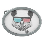 Vidros 3-D da panda do vintage