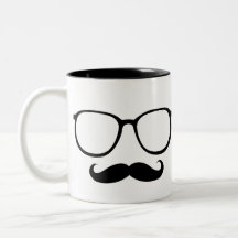 Vidros & bigode caneca