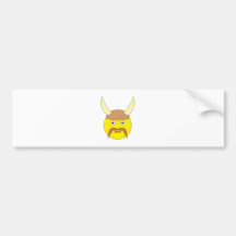 vikingos smilie Viking Adesivos