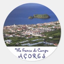 Vila Franca faz Campo Adesivos Redondos