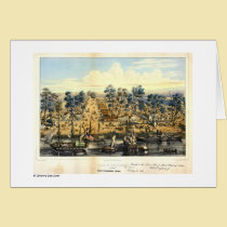 Ville de Sacramento, 1849. postais
