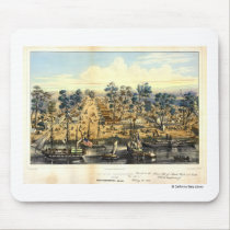 Ville de Sacramento, 1849. tapetes para ratos