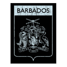 Vintage Barbados Cartao Postal