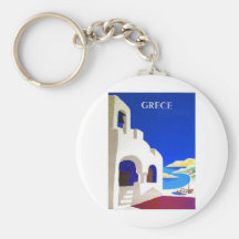 vintage do grece chaveiro
