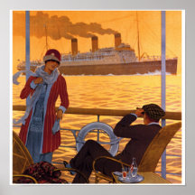 Vintage europeu poster