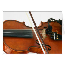 Violino Cartao
