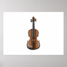 Violino Impressão