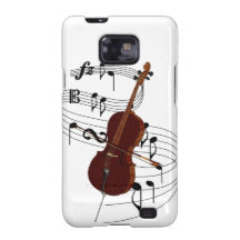 Violoncelo Capa Para Galaxy S2