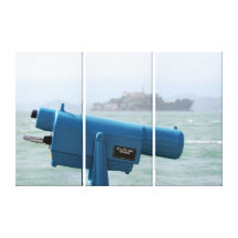 Visor Alcatraz da observação Impressão Em Canvas