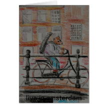 viva em Amsterdão Cartao