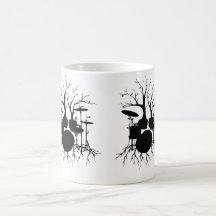 Vive a batida ao ritmo do cilindro do ~ da criação caneca