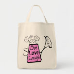Vivo, amor, o bolsa do mantimento do riso