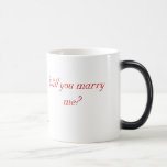 Você casar-me-á? (Direito/saido) Caneca