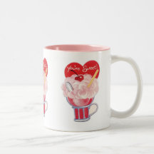 Você é cartão retro da soda do vintage doce caneca