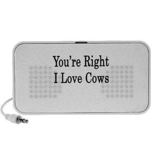 Você é vacas direitas do amor de I Caixinha De Som Portátil