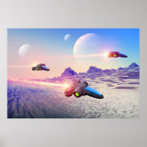 Vôo 2 de Cyberian - imagem do scifi posters