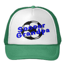 Vovô do futebol (azul) bone