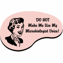 Voz do microbiologista escultura foto