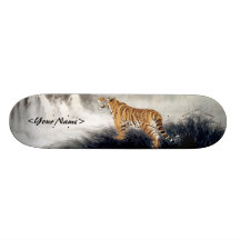 Voz do tigre skateboard