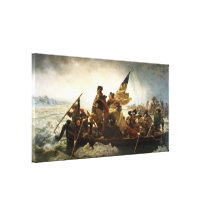 Washington que cruza o Delaware Impressão Em Tela Canvas