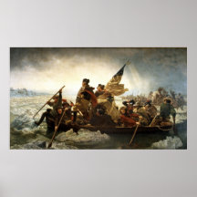 Washington que cruza o Delaware Impressão