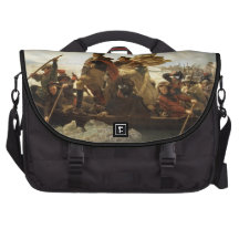 Washington que cruza o Delaware Bolsa Para Notebook
