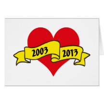 wedding anniversary cartão