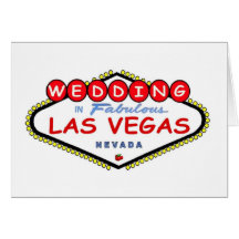 WEDDING em Las Vegas fabuloso com cartão das cerej