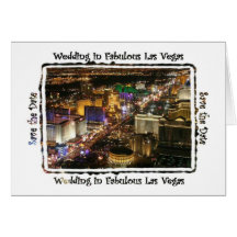 Wedding em Las Vegas fabuloso, salvar o cartão de 