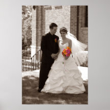 wedding preto e branco posters