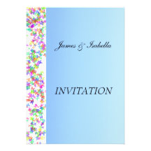 Wedding/RSVP azul, convite pessoal 2
