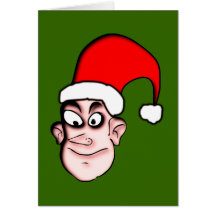 Weihnachtself christmas onze cartões