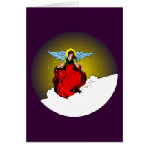 Weihnachtsengel christmas angel cartao