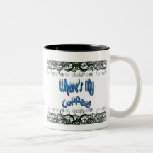 Wheres meu café caneca