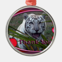 white-tiger-00098-TKU Ornamento