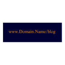 www.Domain.Name/blog Cartões De Visita