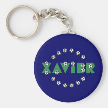 Xavier no verde do futebol chaveiro
