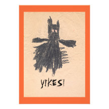 Yikes! Convite do Dia das Bruxas