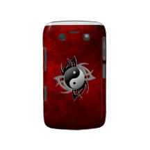 YIN YANG 3D TRIBAL CAPA BLACKBERRY Case-Mate