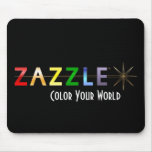 Zazzle, colore seu mundo mousepad