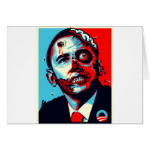 zombi de obama cartoes