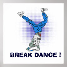 zombis da dança de ruptura pôsteres