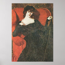 Zorka no preto por Jozsef Rippl-Ronai Posters