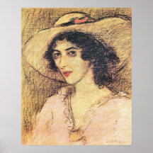 Zorka por Jozsef Rippl-Ronai Posters